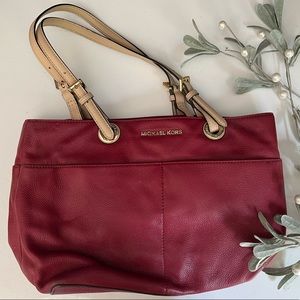 Michael Kors Medium Red Shoulder Bag